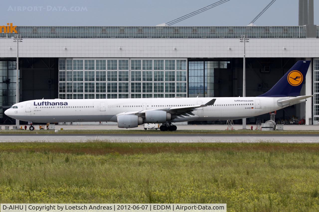 D-AIHU, 2008 Airbus A340-642 C/N 848, Lufhansa - Á340-600 / 75,30 Meters long