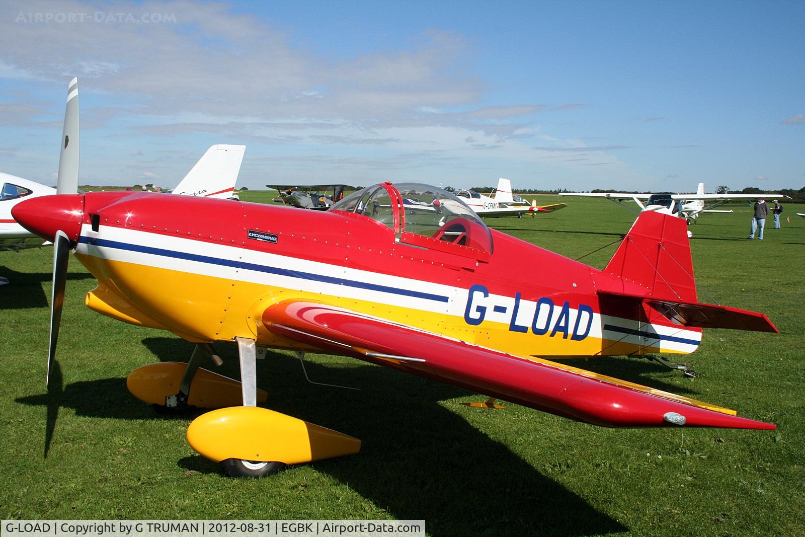 G-LOAD, 2002 Rihn DR-107 One Design C/N PFA 264-13776, At the 2012 LAA Rally