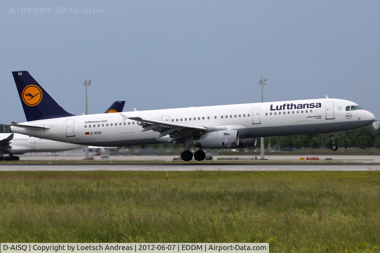 D-AISQ, 2009 Airbus A321-231 C/N 3936, Lufthansa