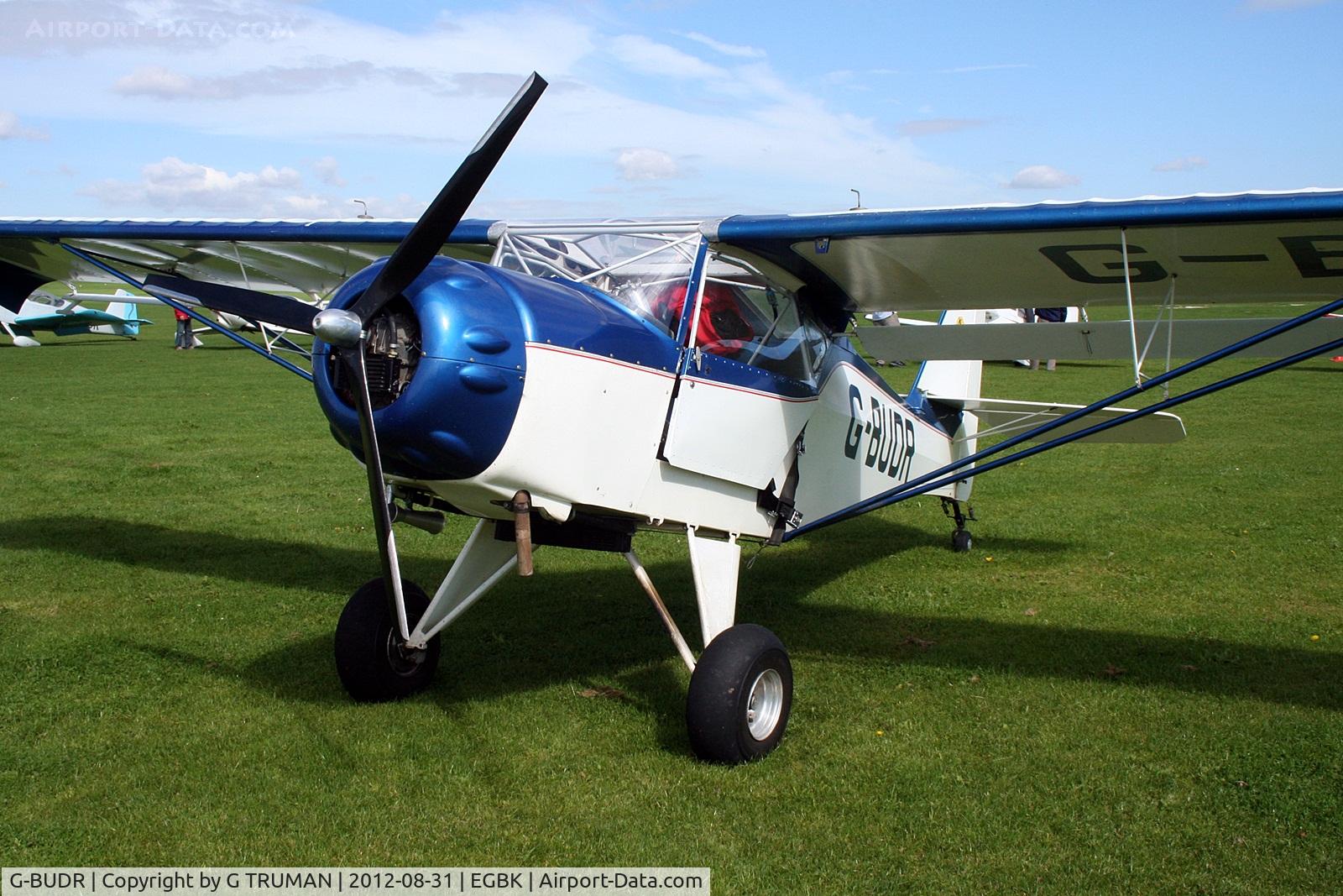 G-BUDR, 1992 Denney Kitfox Mk3 C/N PFA 172-12107, At the 2012 LAA Rally