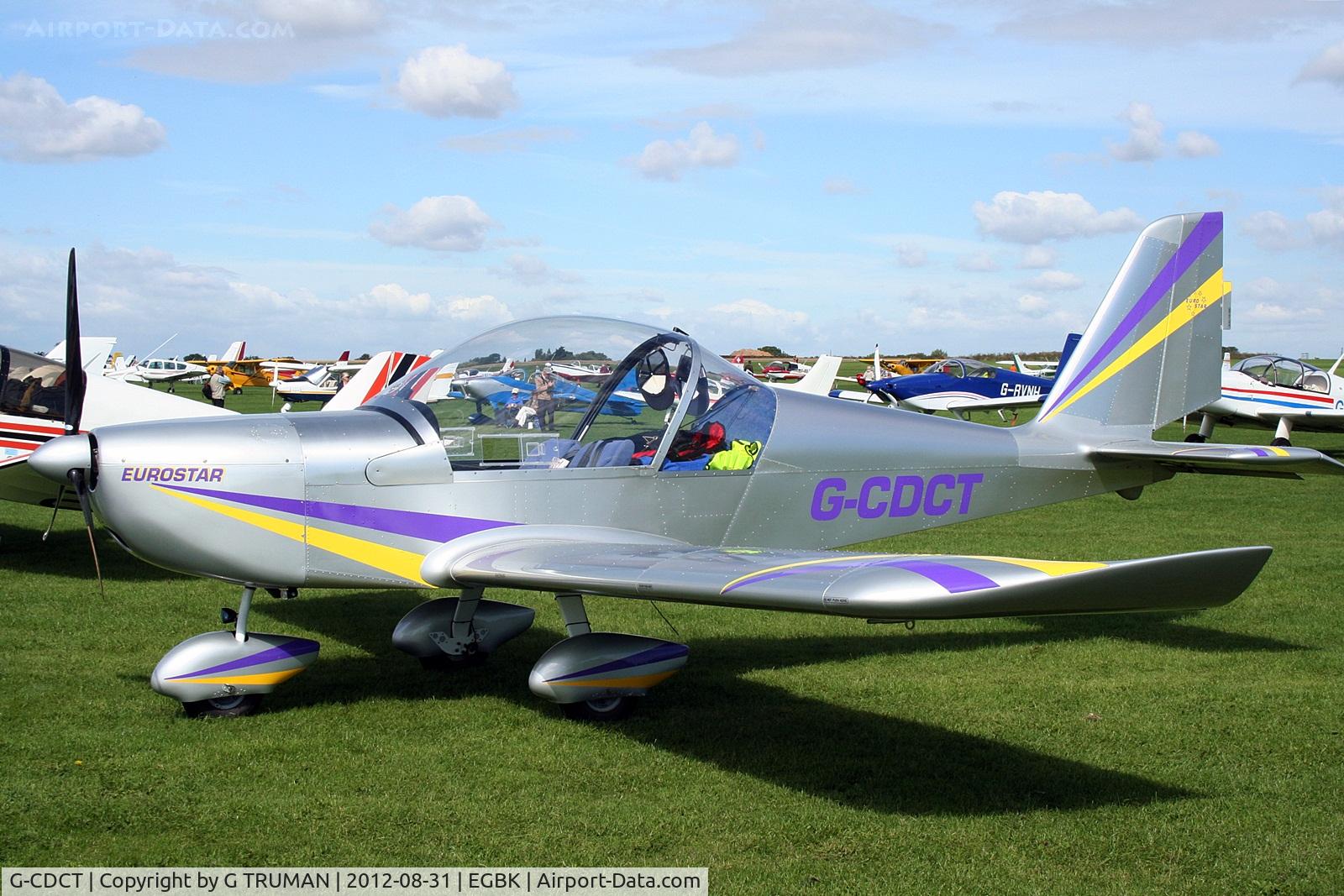 G-CDCT, 2004 Cosmik EV-97 TeamEurostar UK C/N 2117, At the 2012 LAA Rally