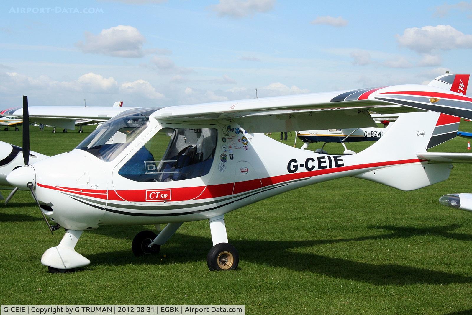 G-CEIE, 2006 Flight Design CTSW C/N 8243, At the LAA Rally 2012