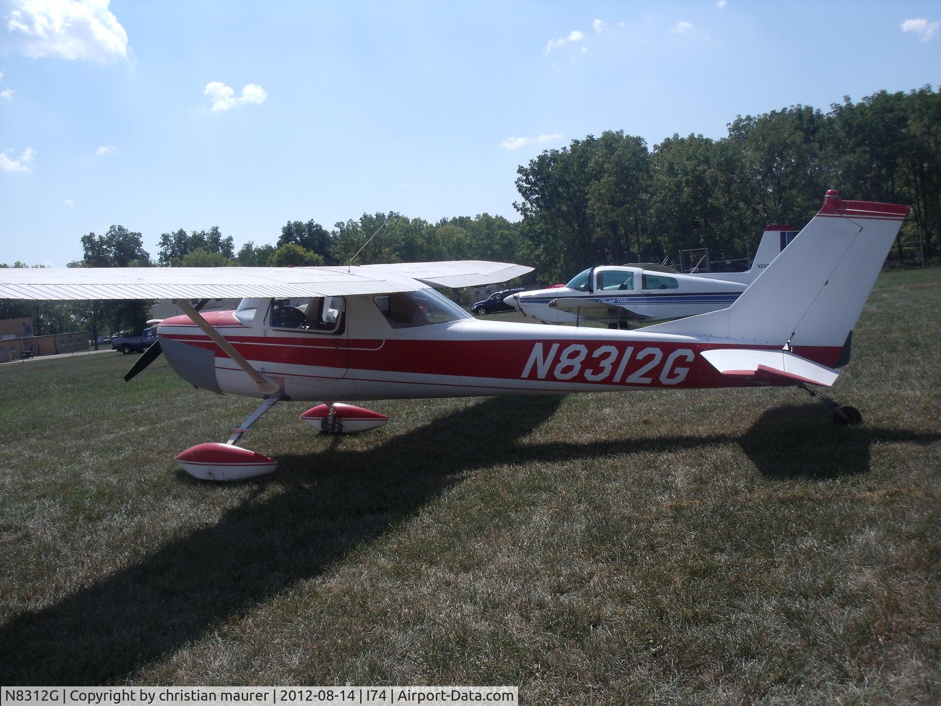 N8312G, 1965 Cessna 150F C/N 15062412, tail drager 150