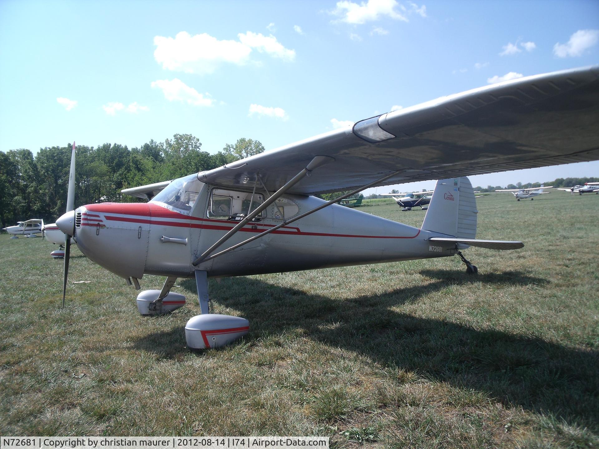 N72681, 1946 Cessna 140 C/N 9857, cessna 140