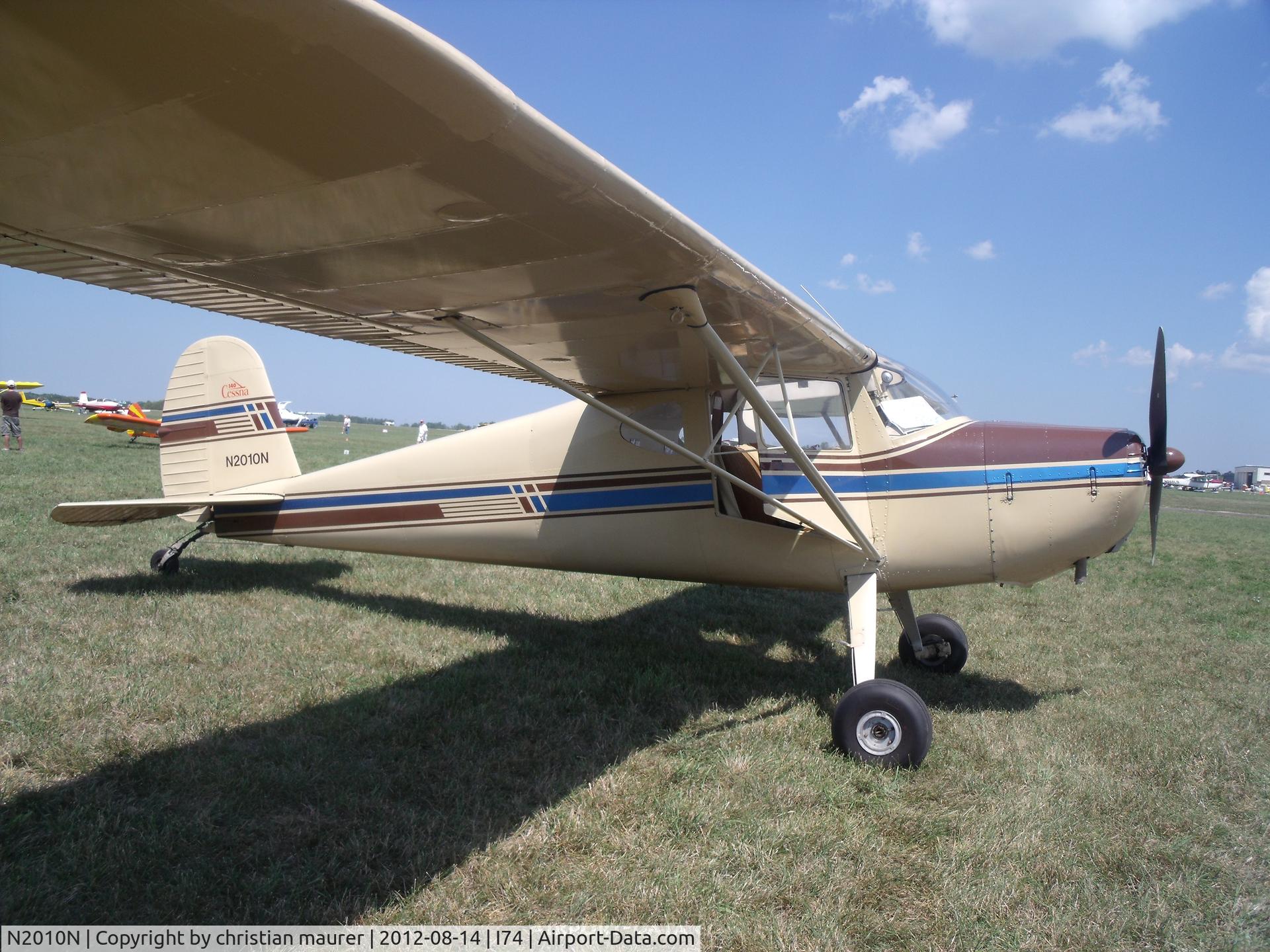 N2010N, 1947 Cessna 140 C/N 12246, cessna 140