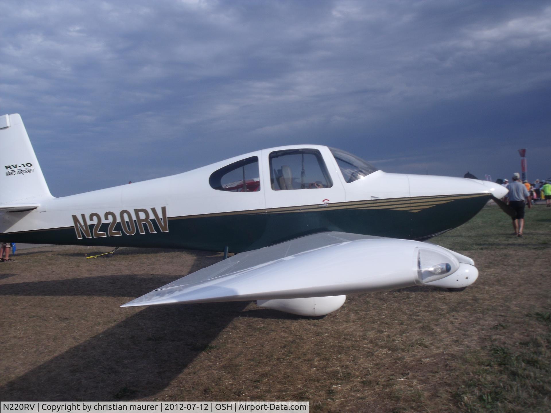 N220RV, 2004 Vans RV-10 C/N 40210, rv-10