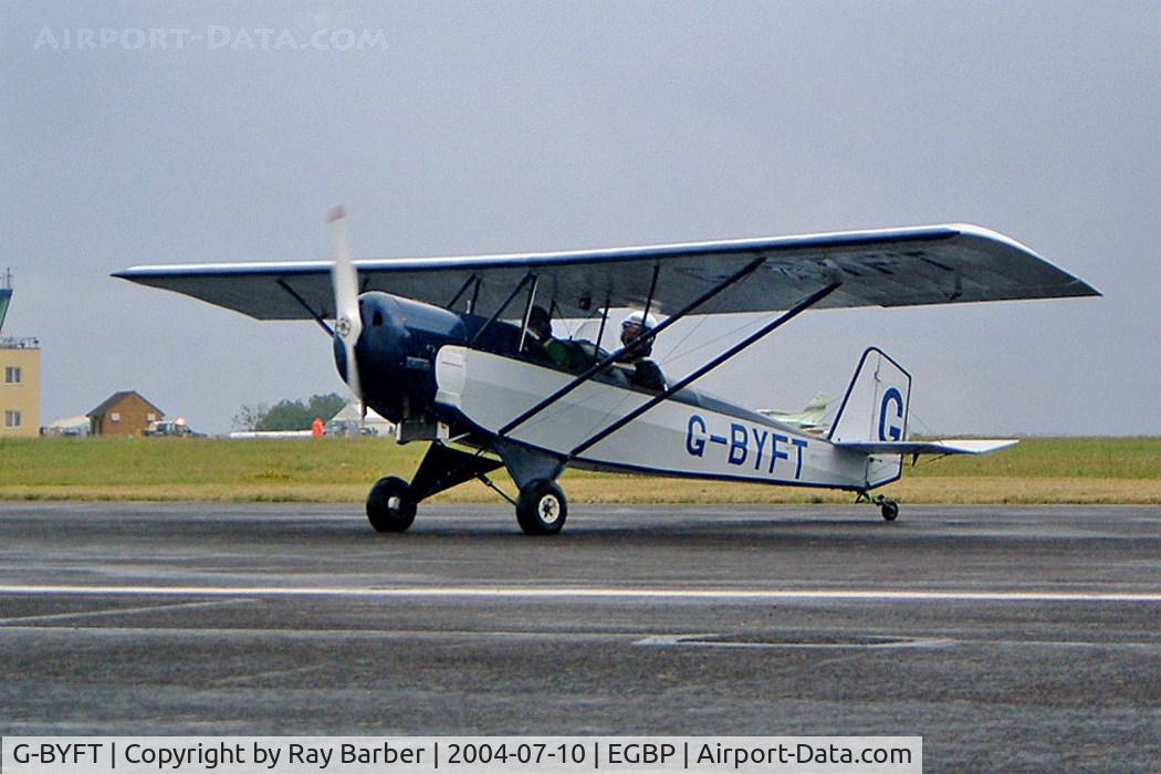 G-BYFT, 2003 Pietenpol Air Camper C/N PFA 047-13057, Pietenpol AirCamper [PFA 047-13057] Kemble~G 10/07/2004