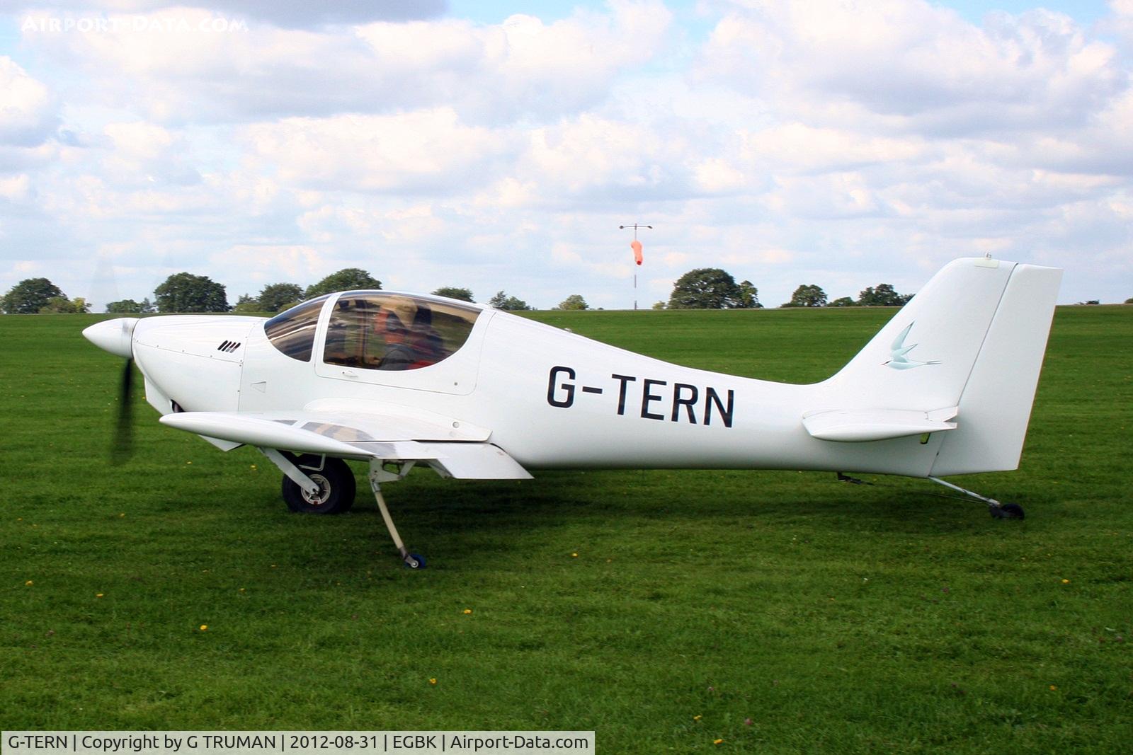 G-TERN, 1998 Europa XS Monowheel C/N PFA 247-12780, Arriving at the 2012 LAA Rally