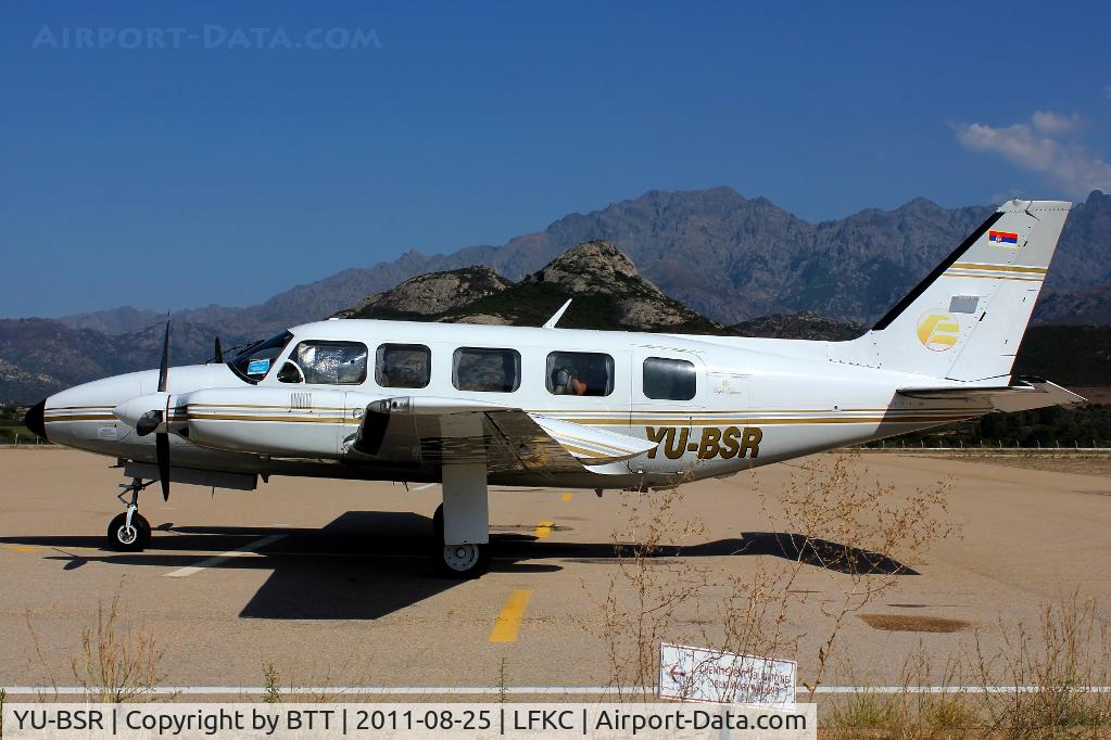 YU-BSR, 1981 Piper PA-31-350 Chieftain C/N 31-8152195, Parking