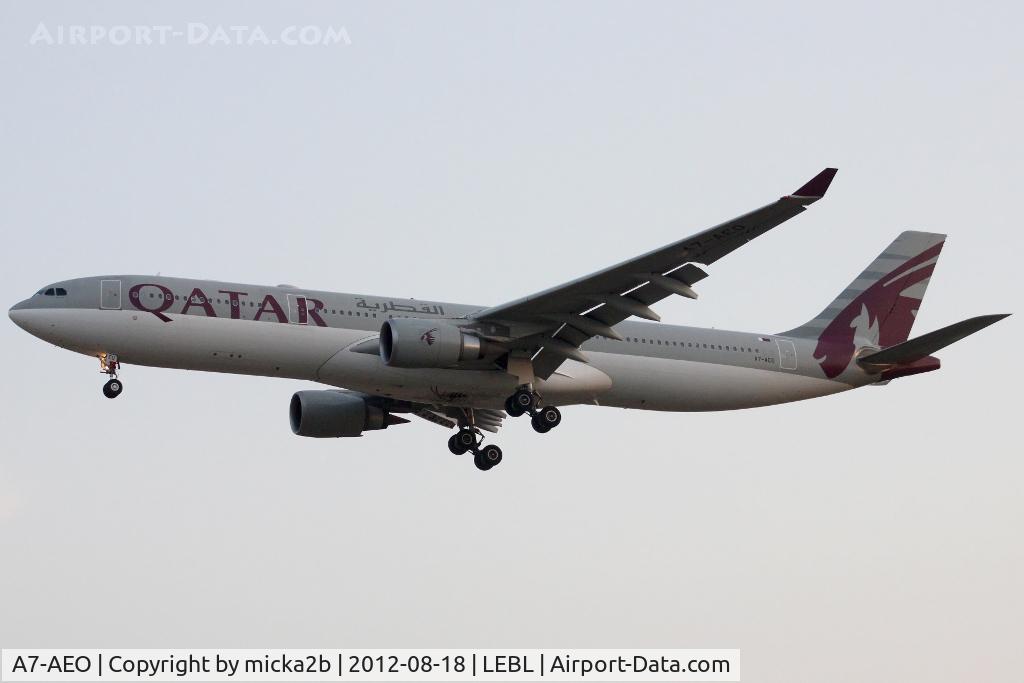 A7-AEO, 2008 Airbus A330-302 C/N 918, Landing