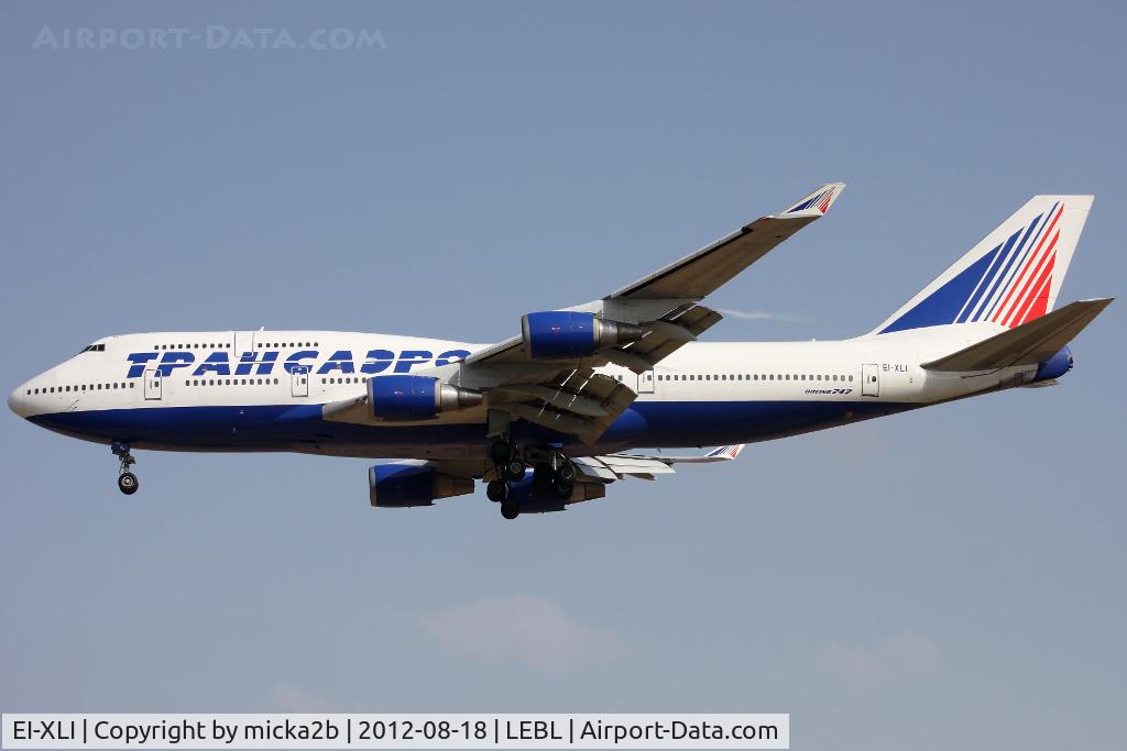 EI-XLI, 2001 Boeing 747-446 C/N 27648, Landing