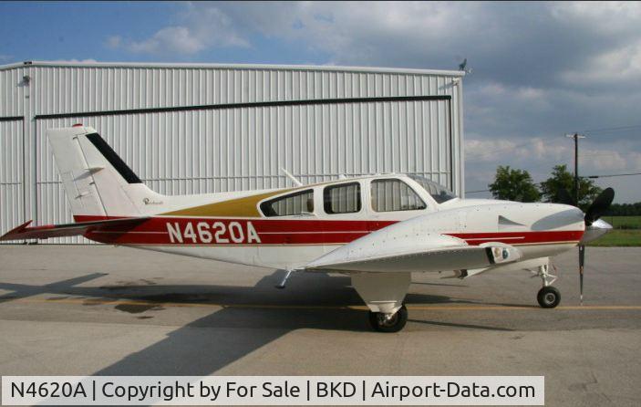 N4620A, 1970 Beech A56TC C/N TG-88, Beech Baron A56TC