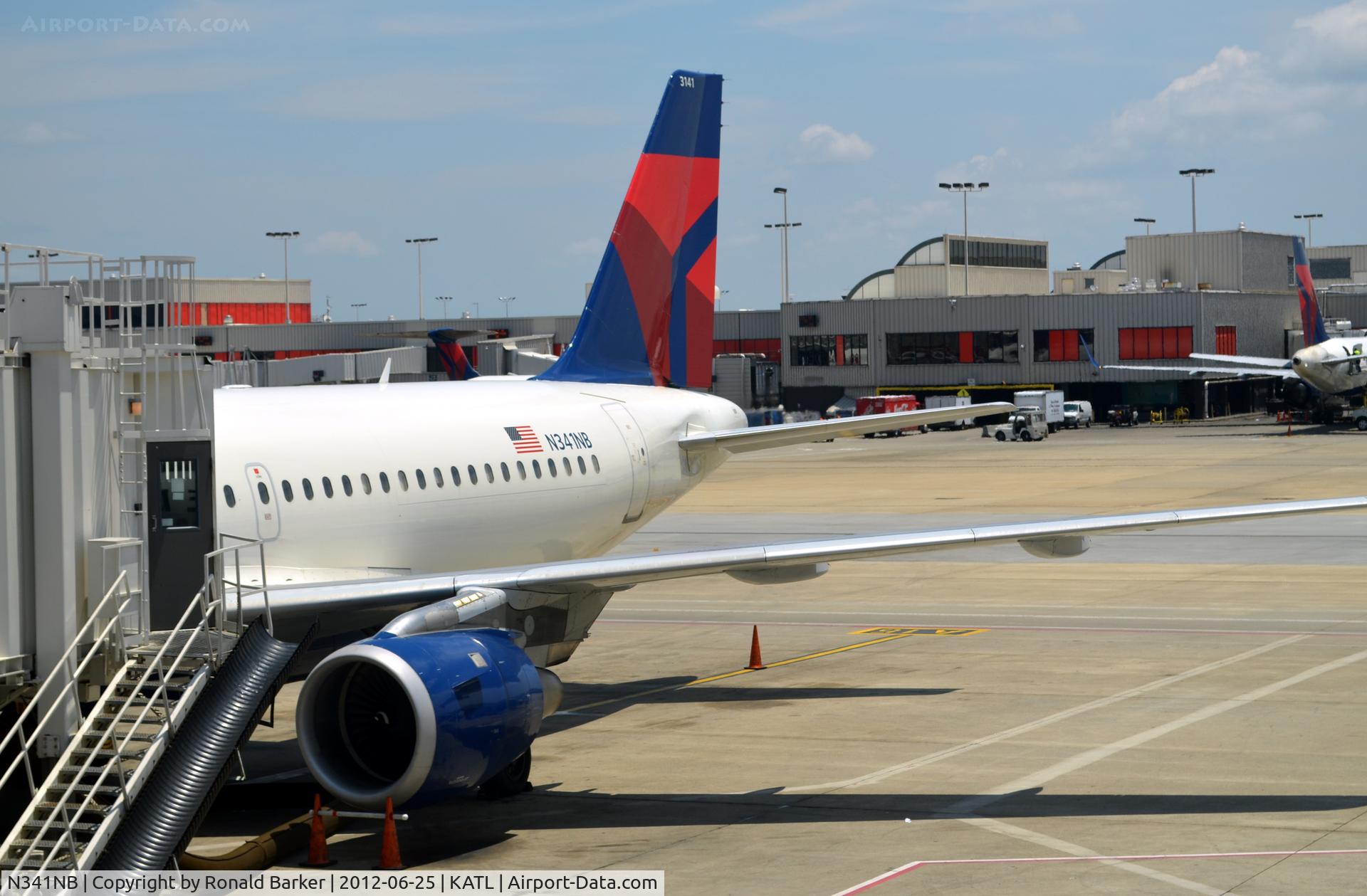 N341NB, 2002 Airbus A319-114 C/N 1738, Atlanta