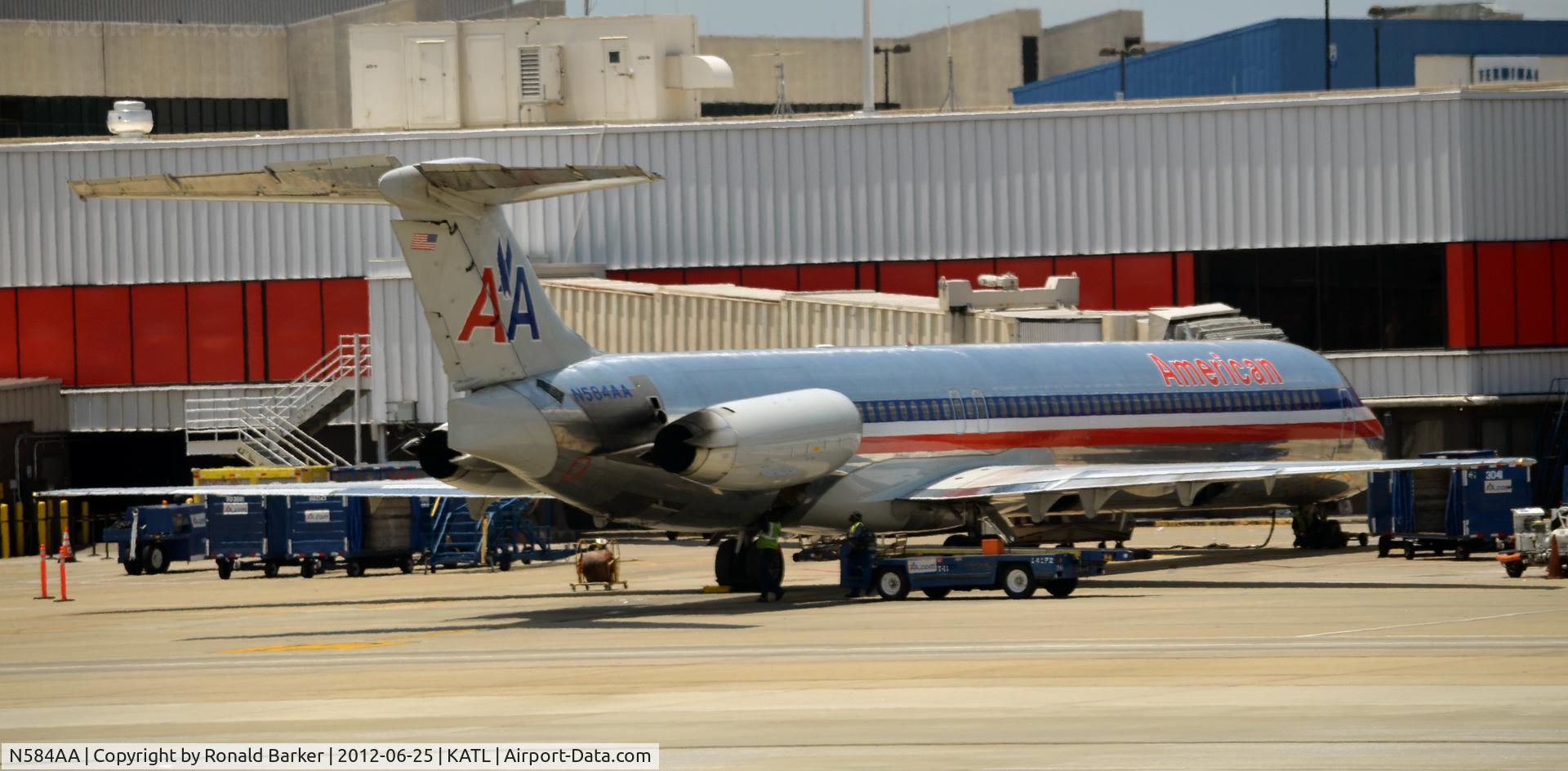N584AA, 1991 McDonnell Douglas MD-82 (DC-9-82) C/N 53247, Atlanta
