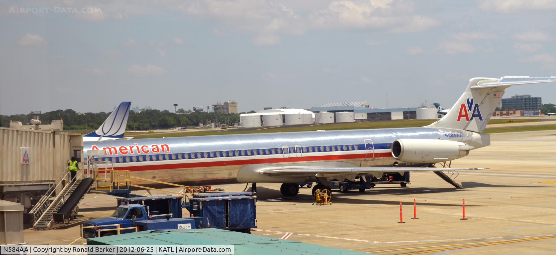 N584AA, 1991 McDonnell Douglas MD-82 (DC-9-82) C/N 53247, Atlanta