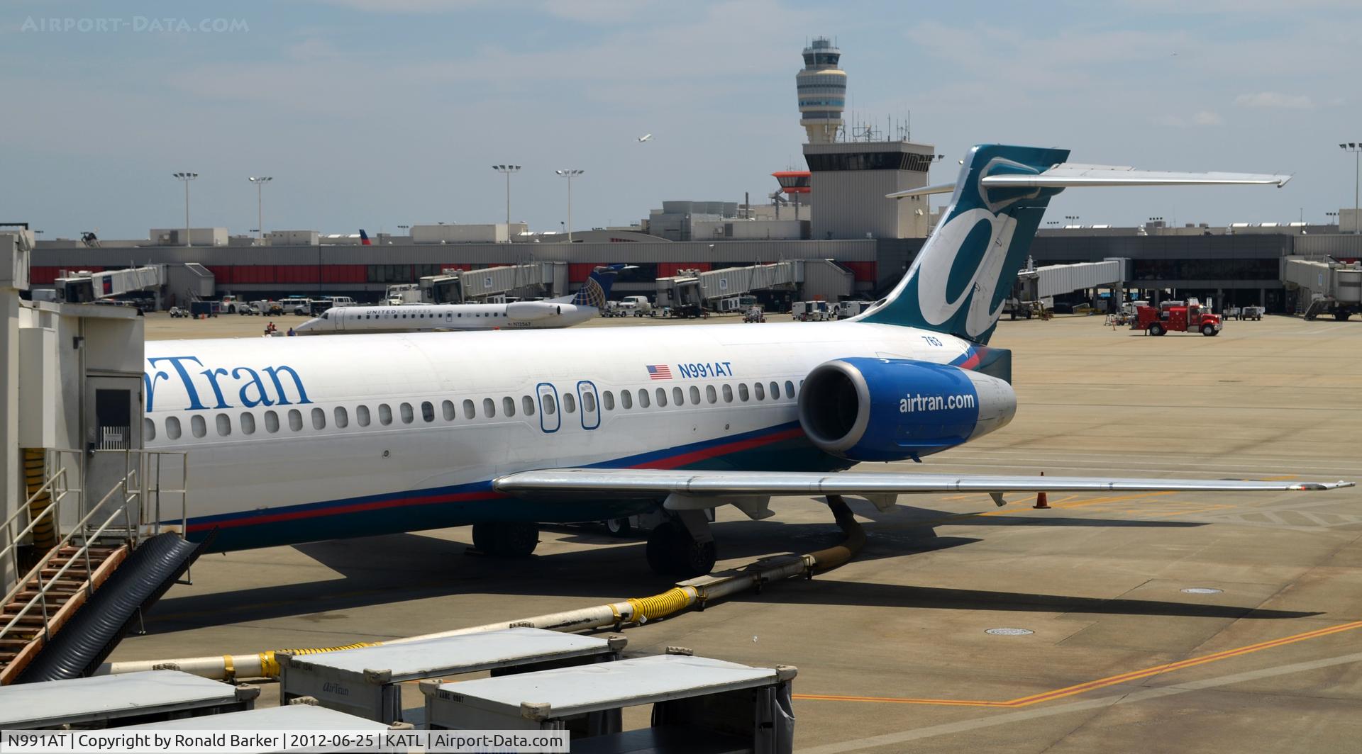 N991AT, 2002 Boeing 717-200 C/N 55135, Atlanta