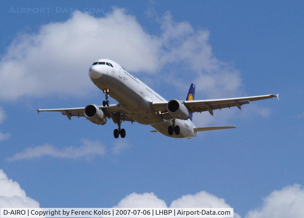 D-AIRO, 1995 Airbus A321-131 C/N 0563, Ferihegy