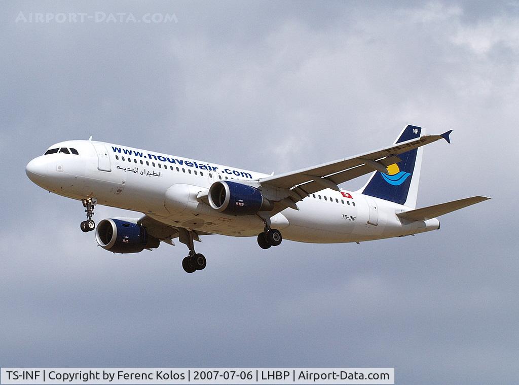 TS-INF, 1998 Airbus A320-214 C/N 937, Ferihegy