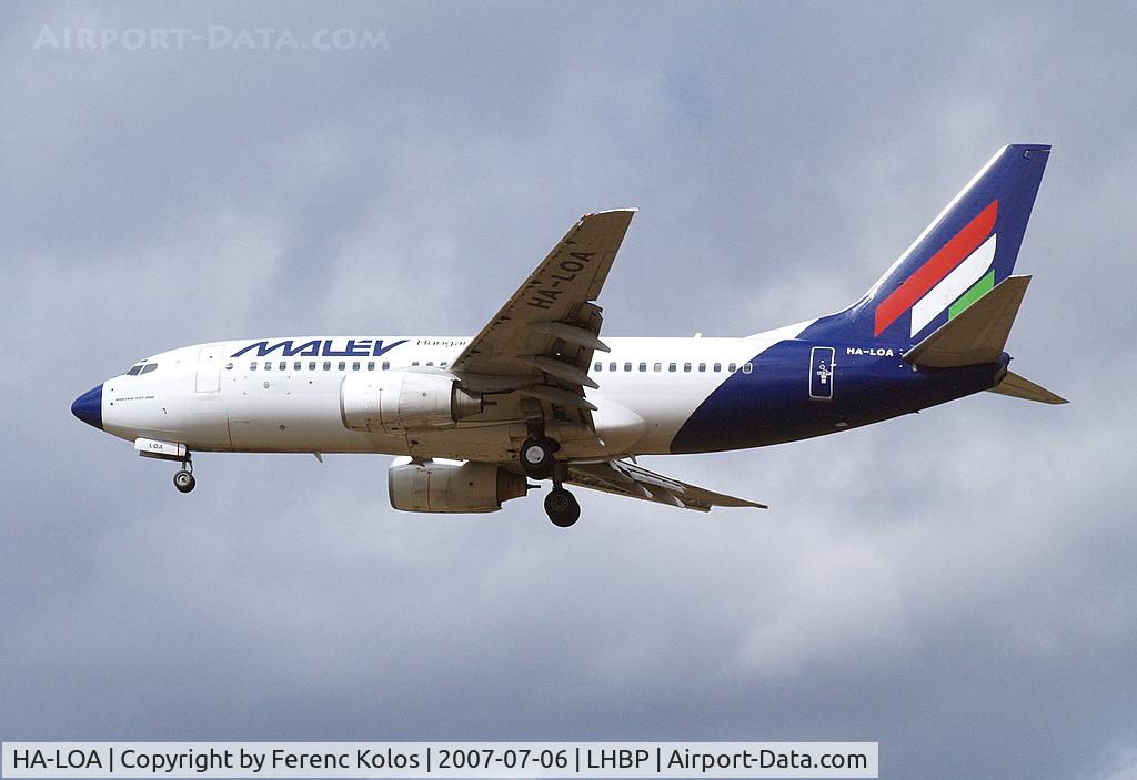 HA-LOA, 2003 Boeing 737-7Q8 C/N 28254, Ferihegy