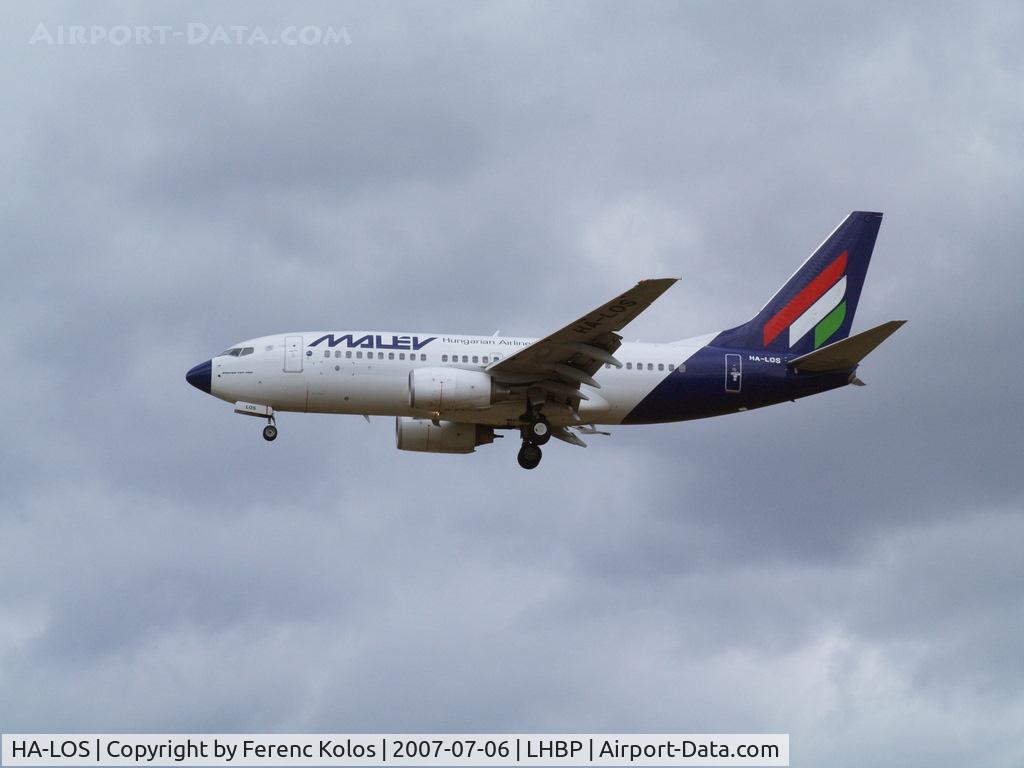 HA-LOS, 2005 Boeing 737-7Q8 C/N 29359, Ferihegy