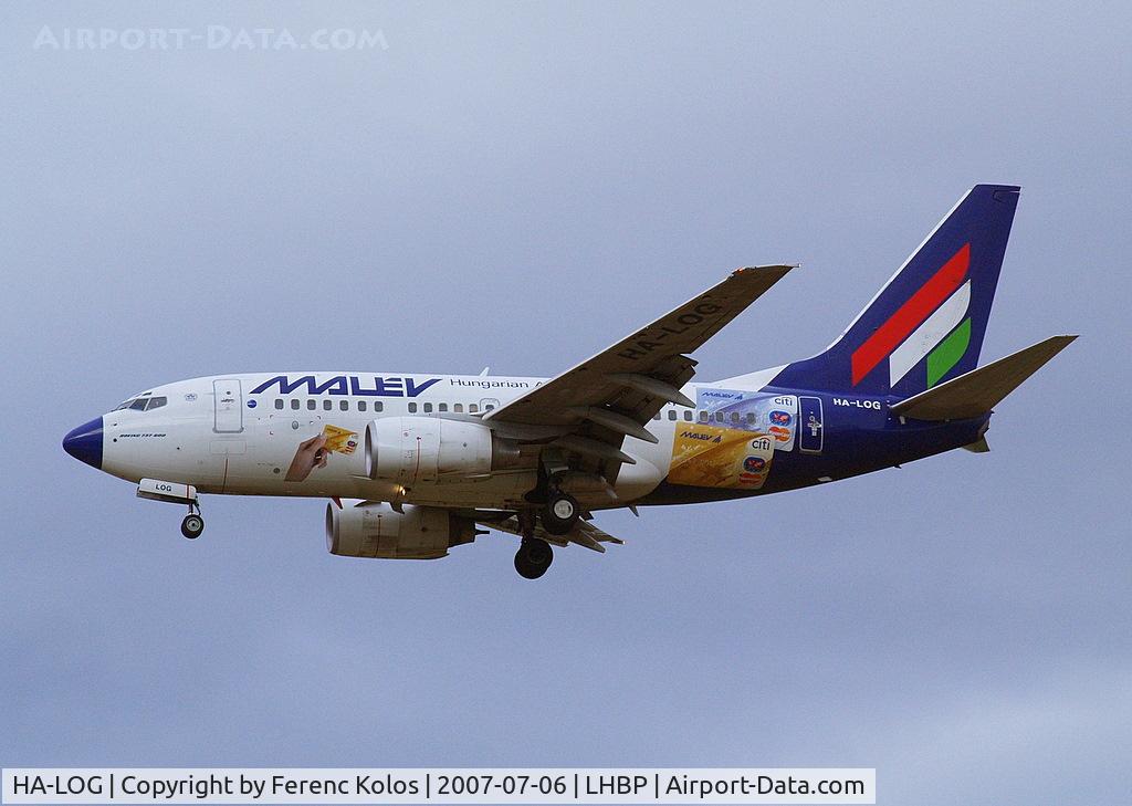 HA-LOG, 2004 Boeing 737-6Q8 C/N 28261, Ferihegy