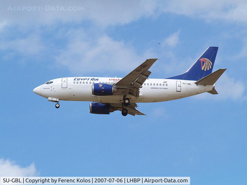 SU-GBL, 1992 Boeing 737-566 C/N 26051, Ferihegy