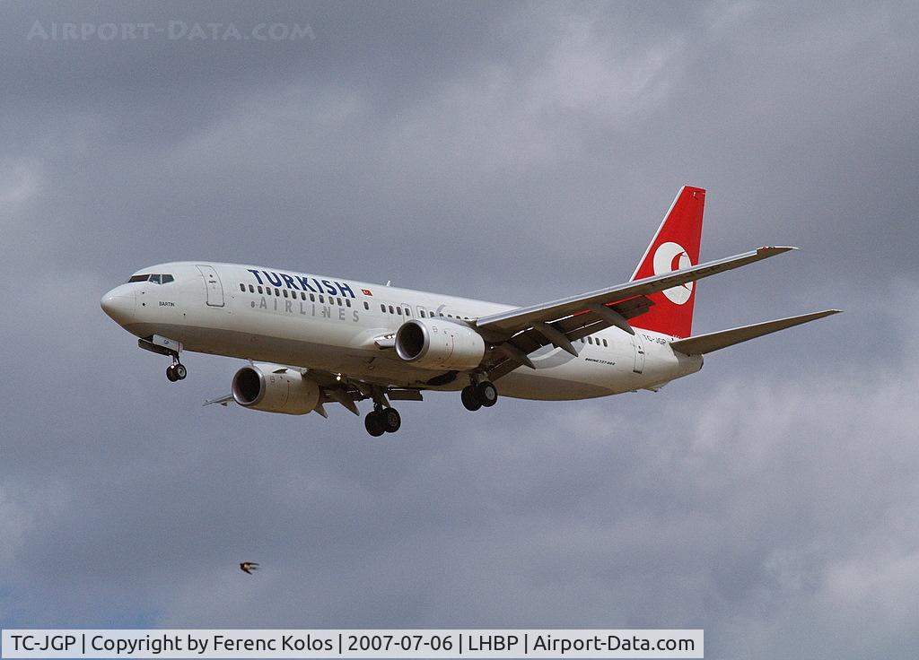 TC-JGP, 2006 Boeing 737-8F2 C/N 34414, Ferihegy