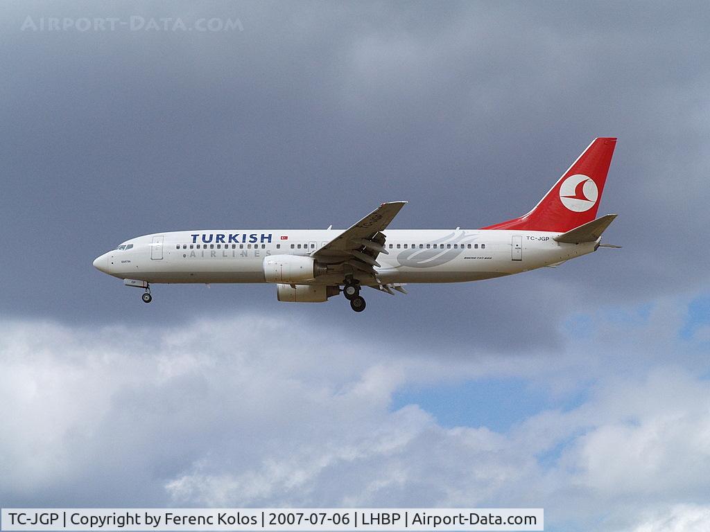 TC-JGP, 2006 Boeing 737-8F2 C/N 34414, Ferihegy