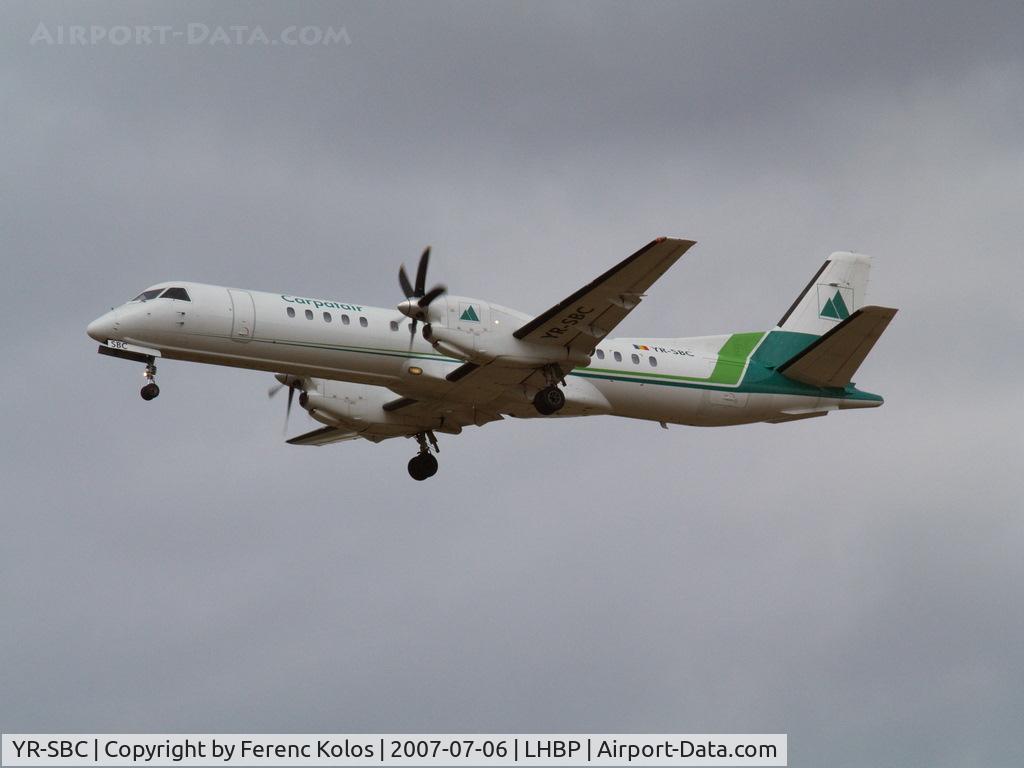 YR-SBC, 1996 Saab 2000 C/N 2000-039, Ferihegy