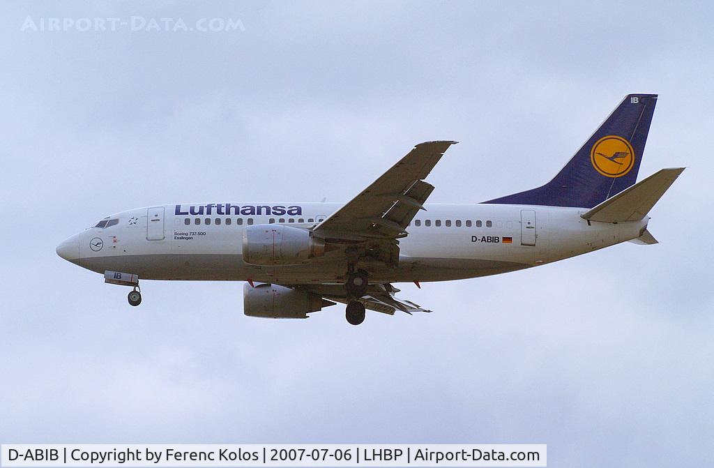 D-ABIB, 1990 Boeing 737-530 C/N 24816, Ferihegy
