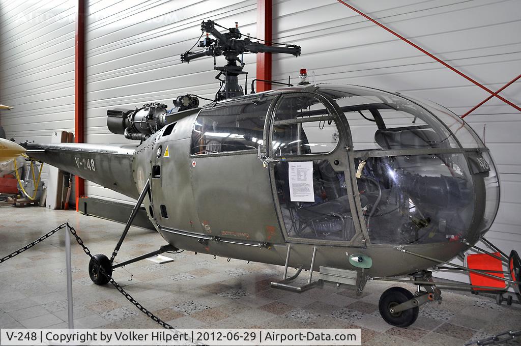 V-248, Aérospatiale SA-316B Alouette III C/N 1070, at Museum hermeskeil