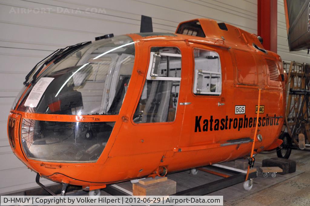 D-HMUY, MBB Bo-105C C/N S-133, at Museum Hermeskeil, Germany