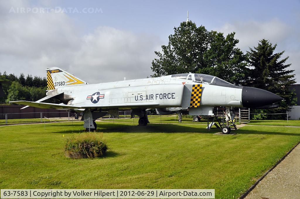 63-7583, 1963 McDonnell F-4C Phantom II C/N 635, at Museum Hermeskeil, Germany