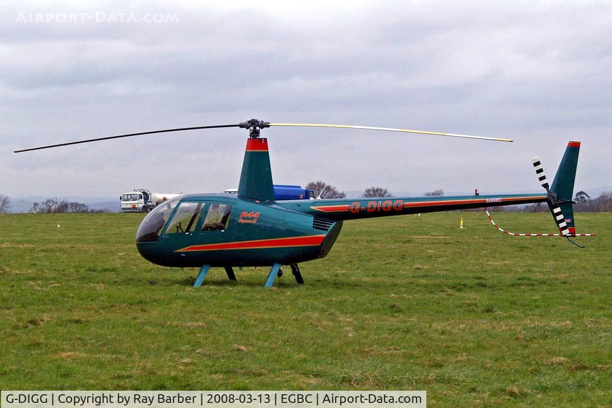 G-DIGG, 2007 Robinson R44 Raven II C/N 11904, Robinson R-44 Raven II [11904] Cheltenham~G 13/03/2008