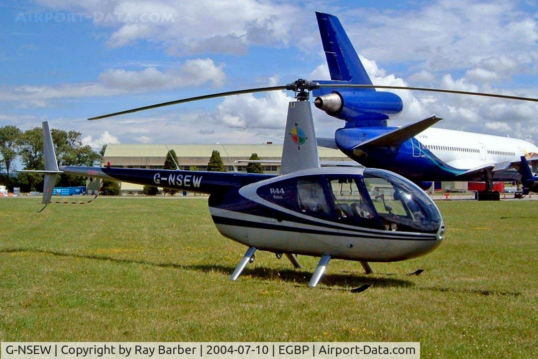 G-NSEW, 1999 Robinson R44 C/N 0615, Robinson R-44 Astro [0615] Kemble~G 10/07/2004