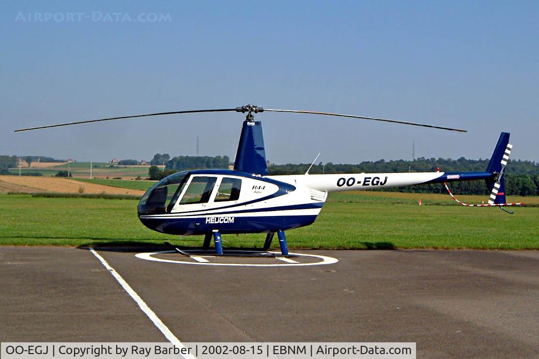 OO-EGJ, 1996 Robinson R-44 Astro C/N 0284, Robinson R-44 Astro [0284] Namur~OO 15/08/2002