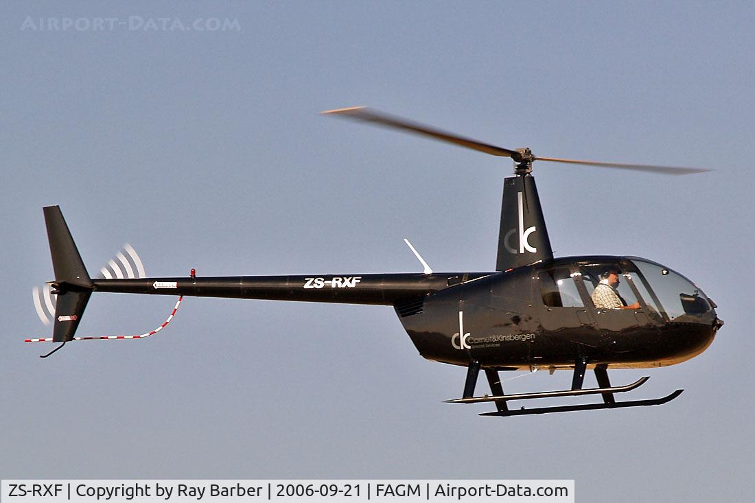 ZS-RXF, 2005 Robinson R44 Raven II C/N 10770, Robinson R-44 Raven II [10770] Rand~ZS 21/09/2006