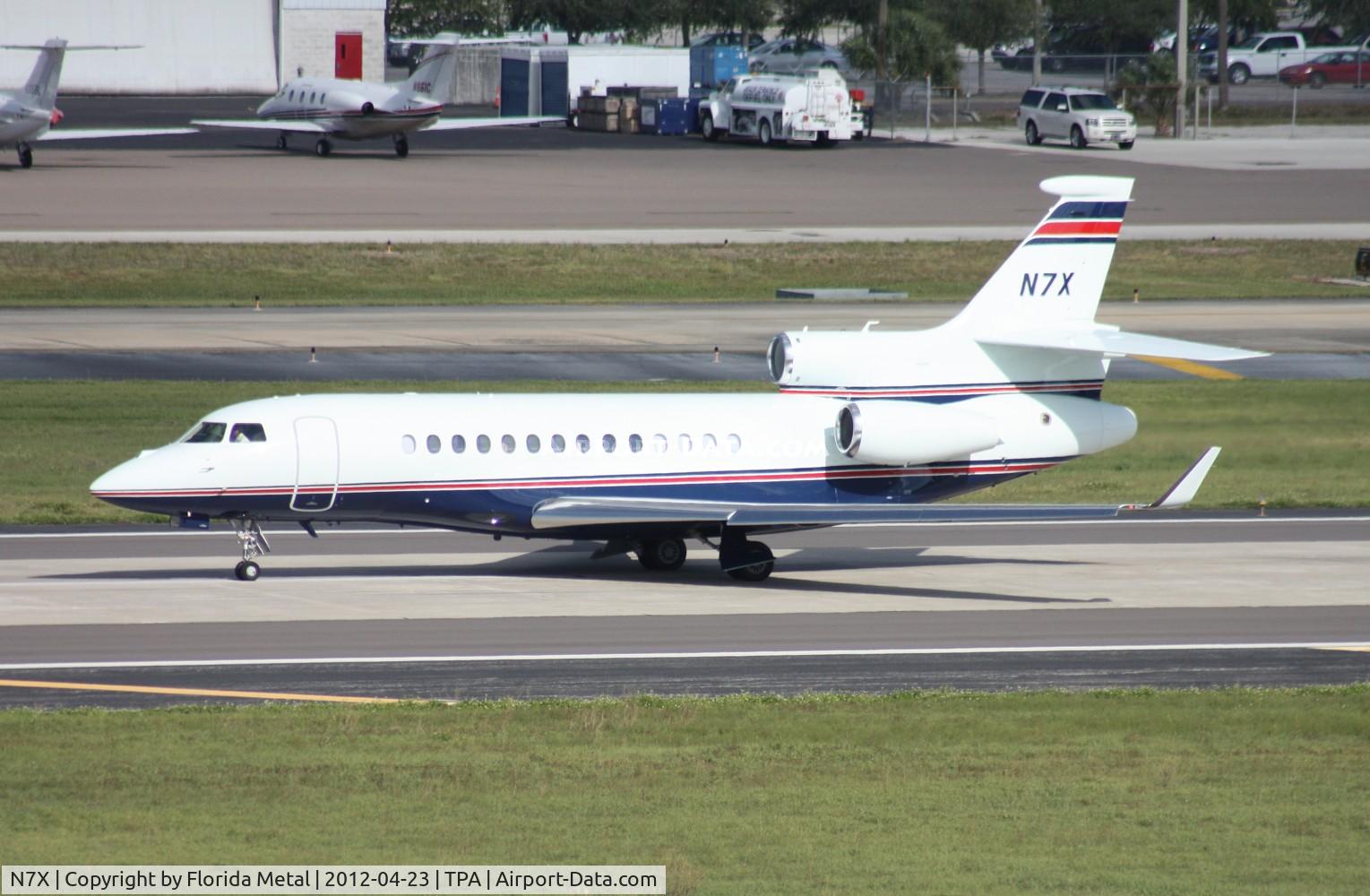 N7X, 2008 Dassault Falcon 7X C/N 33, Falcon 7X