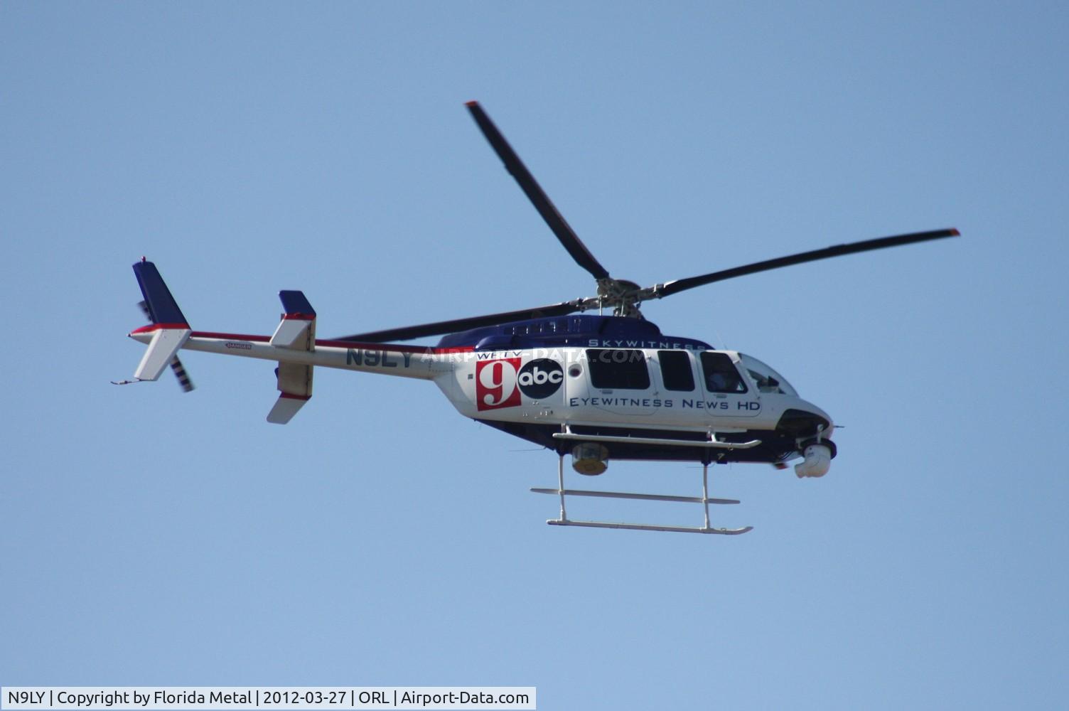 N9LY, 2008 Bell 407 C/N 53815, Channel 9 News Orlando