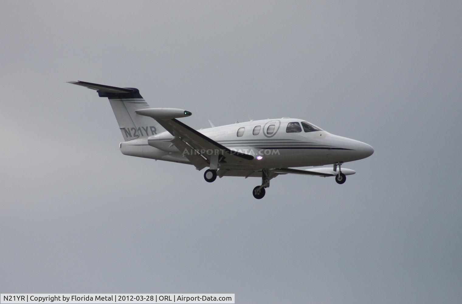 N21YR, 2008 Eclipse Aviation Corp EA500 C/N 000174, Eclipse 500