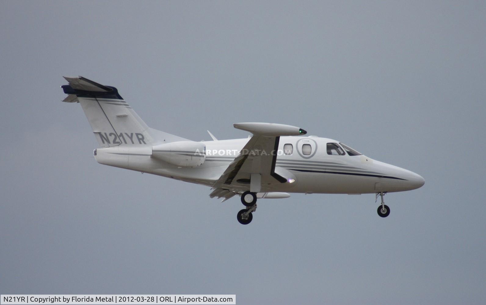 N21YR, 2008 Eclipse Aviation Corp EA500 C/N 000174, Eclipse 500