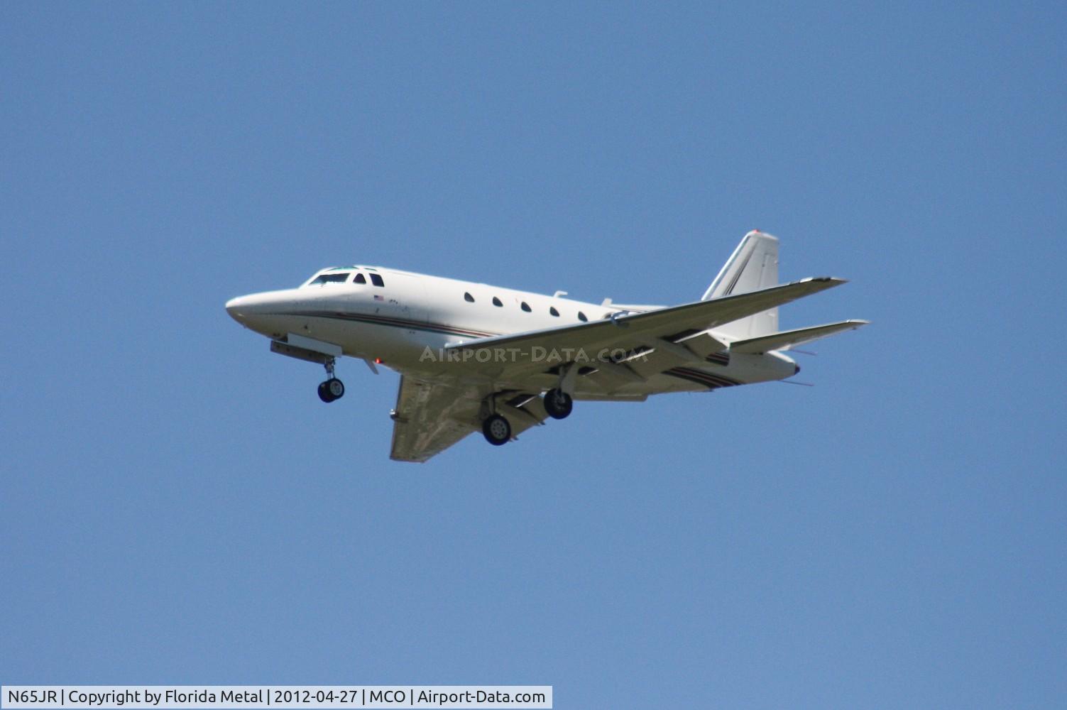 N65JR, 1980 Rockwell International NA-265-65 Sabreliner 65 C/N 465-23, Sabreliner
