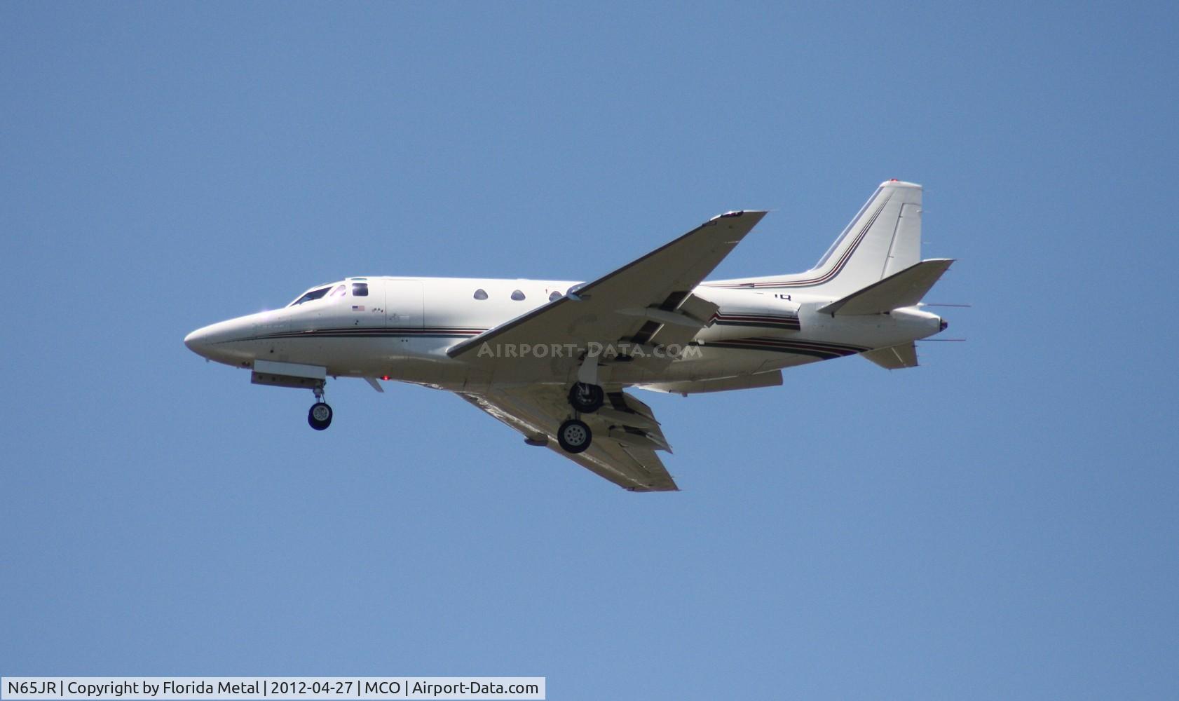 N65JR, 1980 Rockwell International NA-265-65 Sabreliner 65 C/N 465-23, Sabreliner