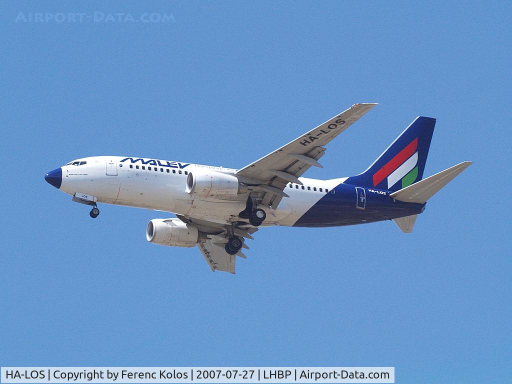 HA-LOS, 2005 Boeing 737-7Q8 C/N 29359, Ferihegy