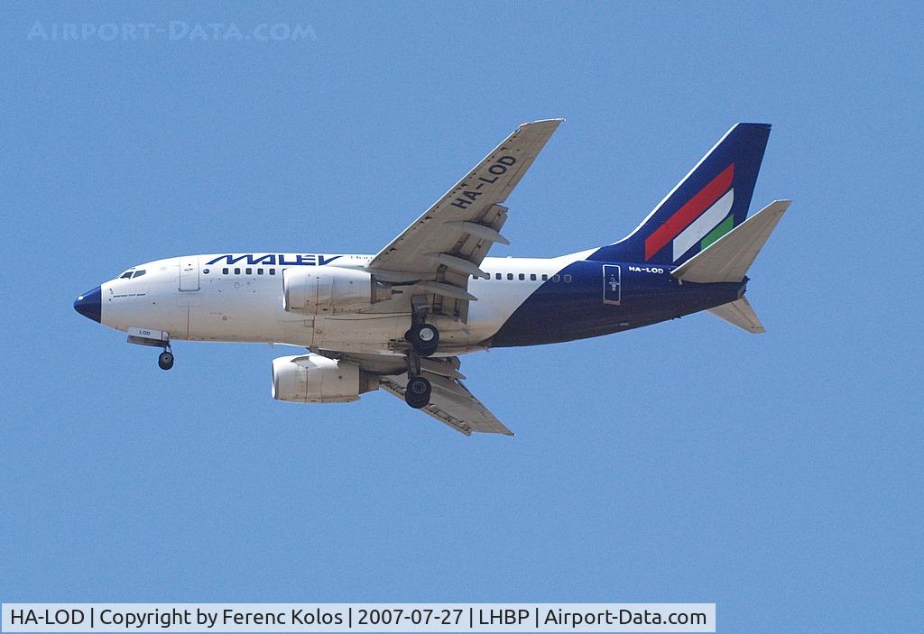 HA-LOD, 2003 Boeing 737-6Q8 C/N 28259, Ferihegy