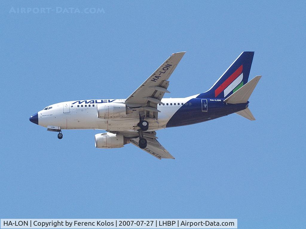 HA-LON, 2004 Boeing 737-6Q8 C/N 29353, Ferihegy