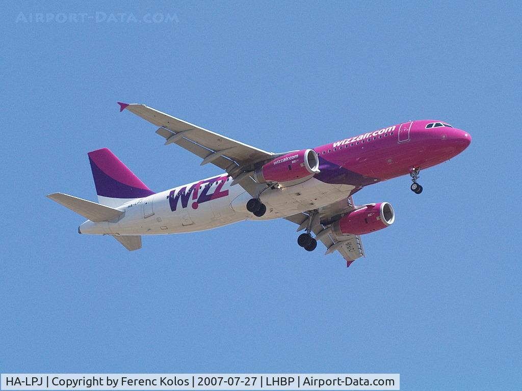 HA-LPJ, 2007 Airbus A320-232 C/N 3127, Ferihegy