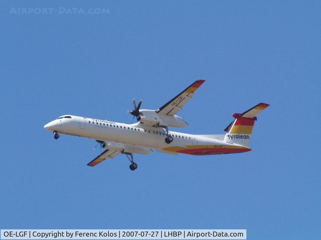 OE-LGF, 2002 De Havilland Canada DHC-8-402Q Dash 8 C/N 4068, Ferihegy
