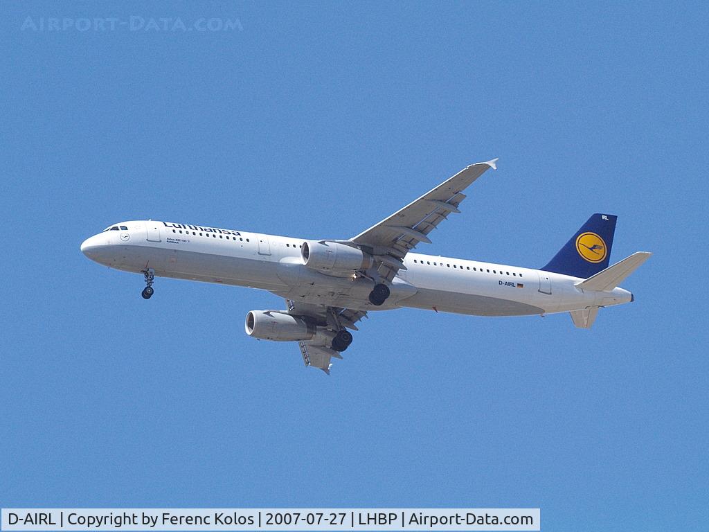 D-AIRL, 1994 Airbus A321-131 C/N 505, Ferihegy