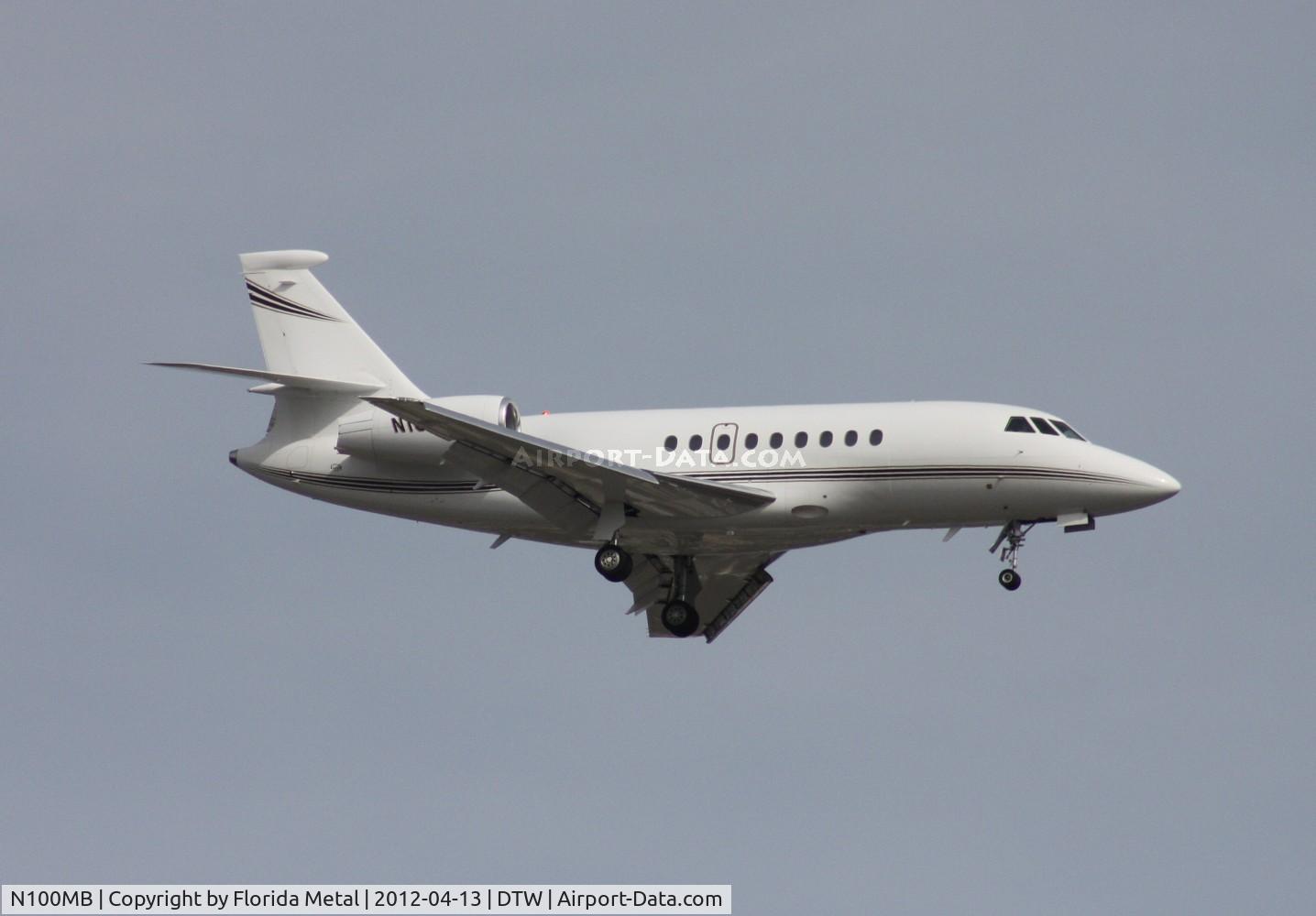 N100MB, 2005 Dassault Falcon 2000EX C/N 60, Falcon 2000EX